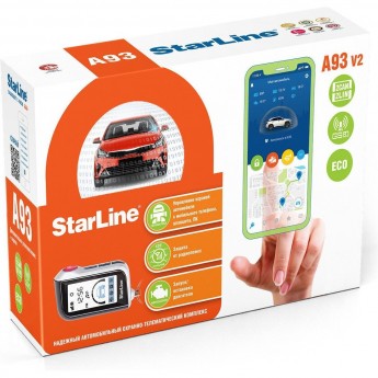 Сигнализация STARLINE A93 V2 2CAN+2LIN GSM ECO