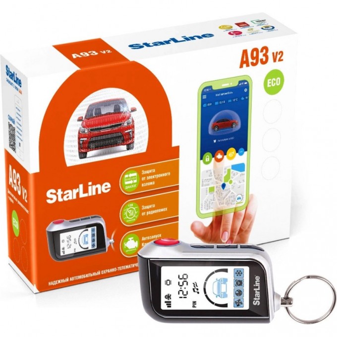 Сигнализация STARLINE A93 V2 ECO 4003427 Сигнализация STARLINE A93 V2 ECO 4003427