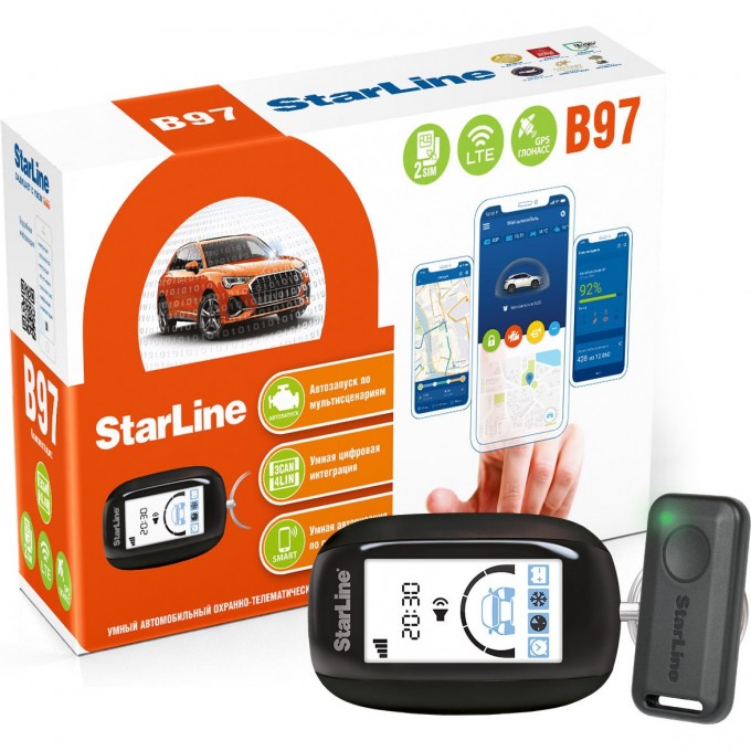 Сигнализация STARLINE B97 2SIM LTE-GPS 4003557 Сигнализация STARLINE B97 2SIM LTE-GPS 4003557