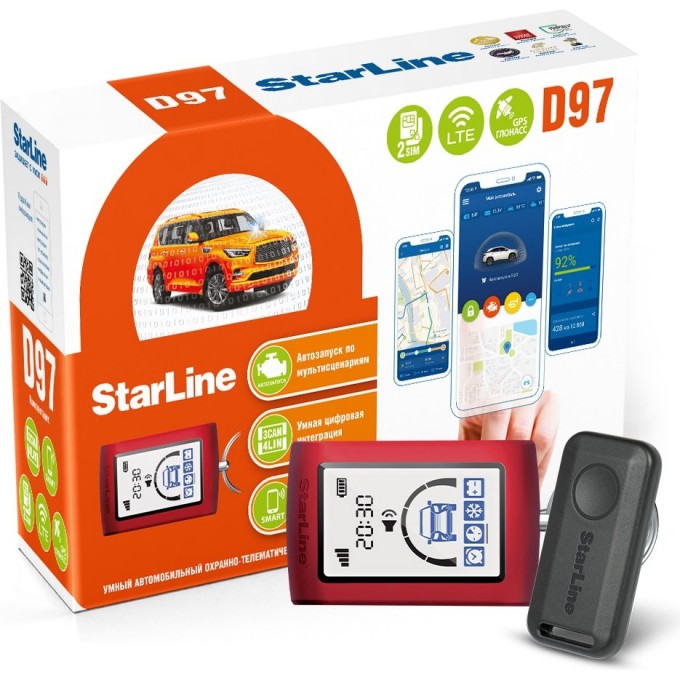 Сигнализация STARLINE D97 2SIM LTE-GPS 4003558 Сигнализация STARLINE D97 2SIM LTE-GPS 4003558
