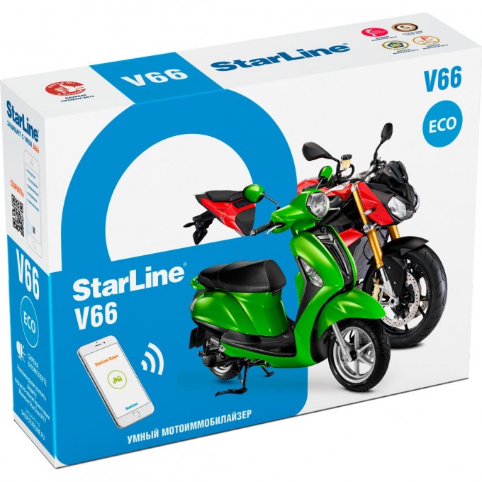 Сигнализация STARLINE V66 ECO 19041 Сигнализация STARLINE V66 ECO 19041
