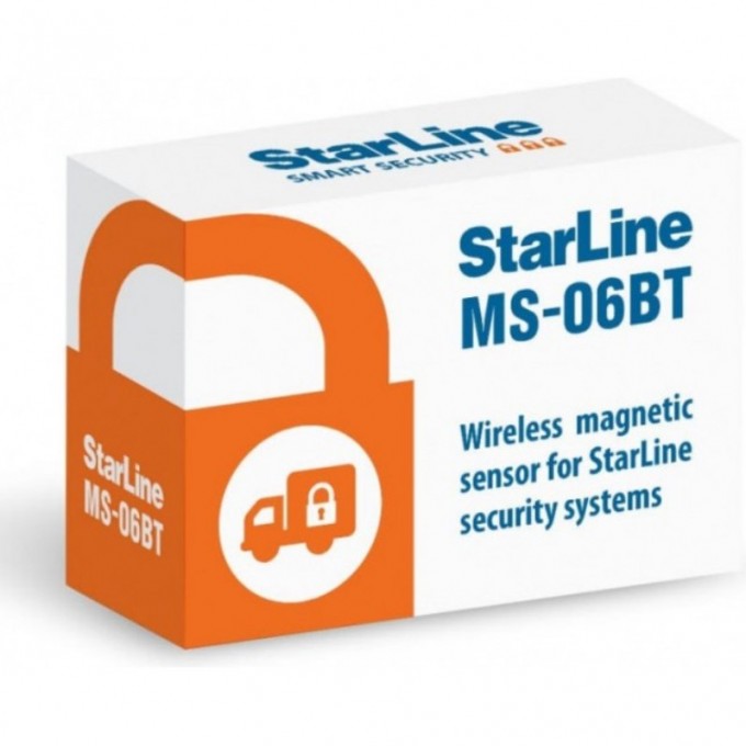 Беспроводной герконовый датчик STARLINE MS-06BT V2 (основной блок с интегрированным датчиком температуры, магнит) 4004350 Беспроводной герконовый датчик STARLINE MS-06BT V2 (основной блок с интегрированным датчиком температуры, магнит) 4004350