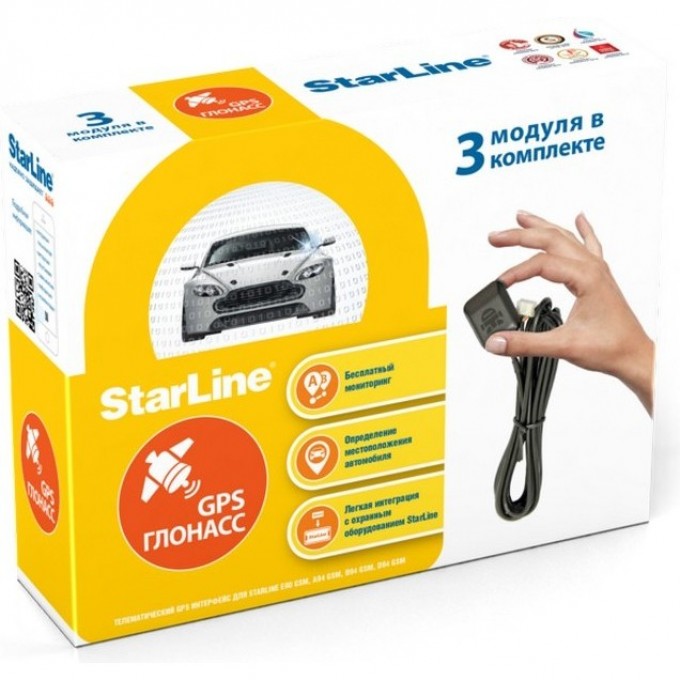 GPS-модуль STARLINE глонасс-GPS Мастер 6 4001715 GPS-модуль STARLINE глонасс-GPS Мастер 6 4001715
