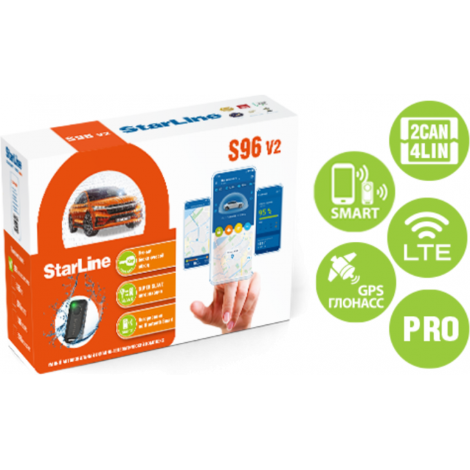 Комплект STARLINE S96 V2 LTE-GPS PRO 4004336 Комплект STARLINE S96 V2 LTE-GPS PRO 4004336