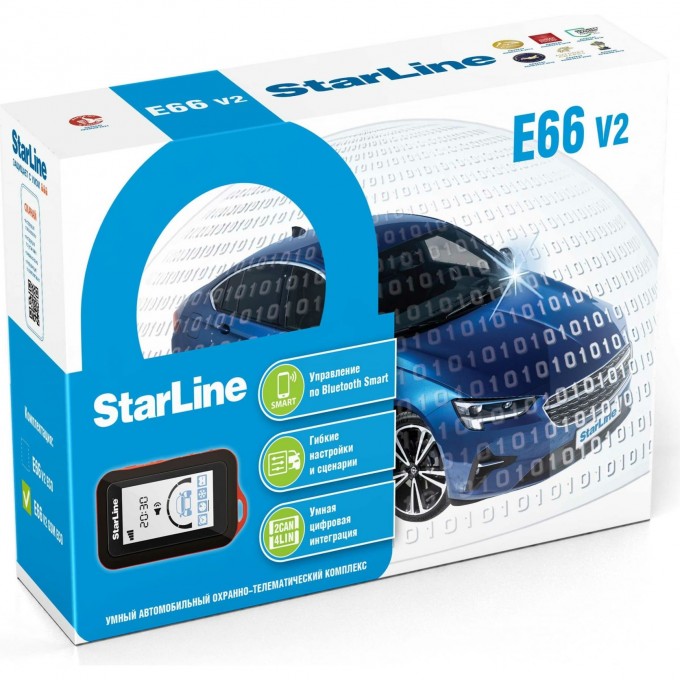 Сигнализация STARLINE E66 v2 GSM ECO 4004056 Сигнализация STARLINE E66 v2 GSM ECO 4004056