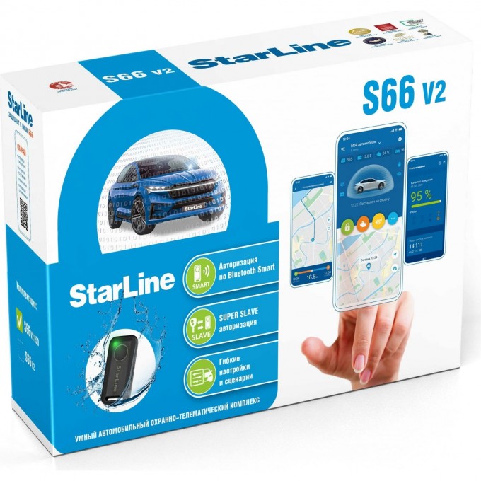 Сигнализация STARLINE S66 V2 LTE 4004224 Сигнализация STARLINE S66 V2 LTE 4004224